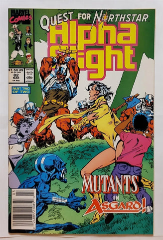 Alpha Flight #82 - Marvel Comics - 1990