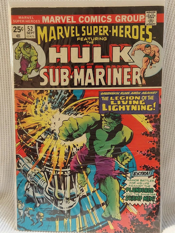 Marvel Super-Heroes #52 - Marvel Comics - 1975