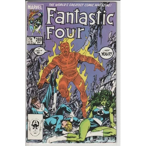 Fantastic Four #289 - Marvel Comics - 1986