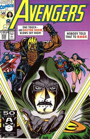 Avengers #333 - Marvel Comics - 1991