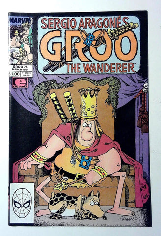 Sergio Aragones Groo The Wanderer #75 - Marvel Comics - 1991