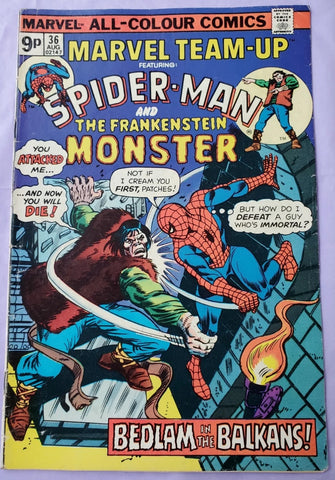 Marvel Team-Up #36 - Marvel Comics - 1975