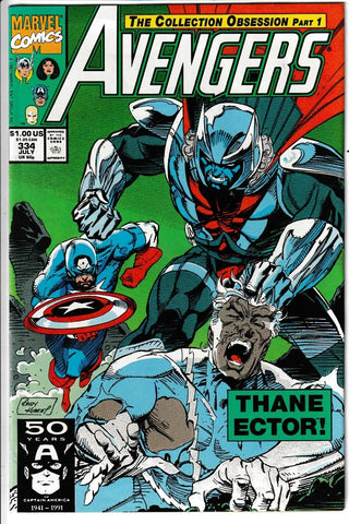 Avengers #334 - Marvel Comics - 1991