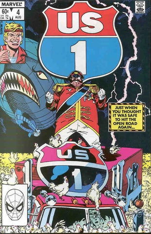 US 1  #4 - Marvel Comics - 1983