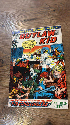 Outlaw Kid #14 - Marvel Comics - 1973