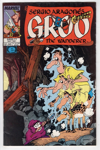 Sergio Aragones Groo The Wanderer #77 - Marvel Comics - 1991