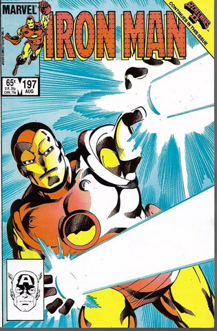 Iron Man #197 - Marvel Comics - 1985