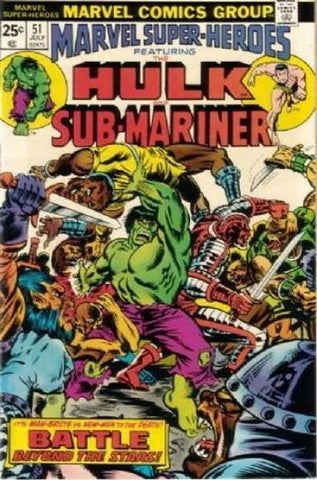 Marvel Super-Heroes #51 - Marvel Comics - 1975