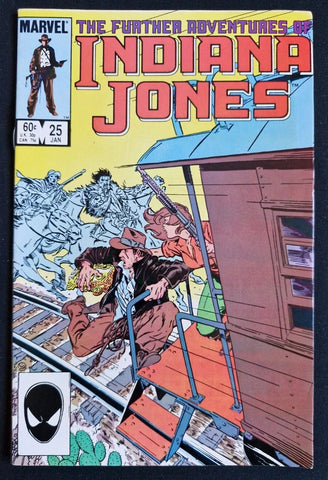 The Further Adventures Of Indiana Jones #25 - Marvel Comics - 1984