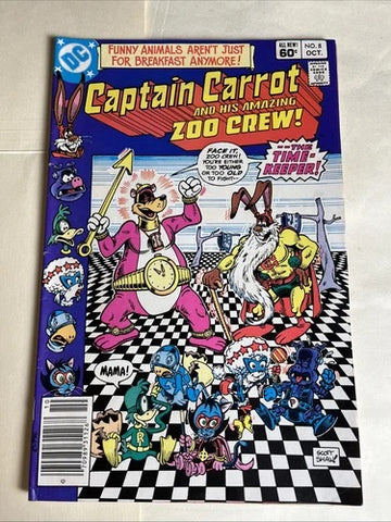 Captain Carrot & His Amazing Zoo Crew #8 - DC Comics - 1982