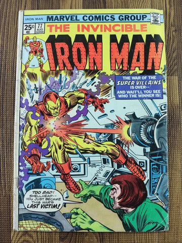 Iron Man #77 - Marvel Comics - 1975
