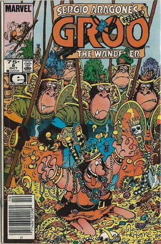 Sergio Aragones Groo The Wanderer #8 - Marvel Comics - 1985