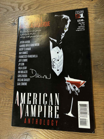 American Vampire Anthology #1 - Vertigo Comics - 2013 - Double Signed