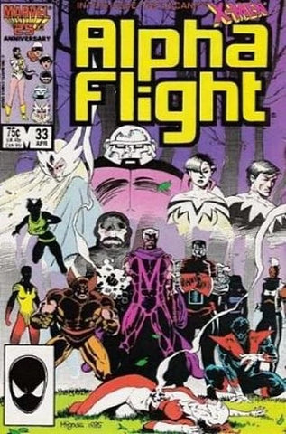 Alpha Flight #33 - Marvel Comics - 1986