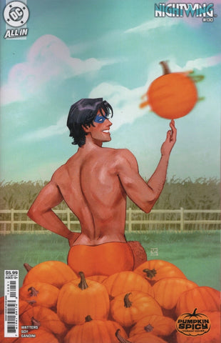 Nightwing #130 - DC Comics - 2025 - Pumpkin Spicy Variant