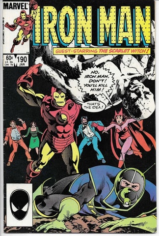 Iron Man #190 - Marvel Comics - 1984