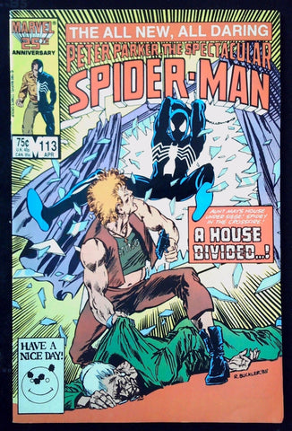 Peter Parker, The Spectacular Spider-Man #113 - Marvel Comics - 1986