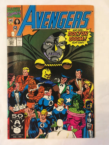 Avengers #332 - Marvel Comics - 1991