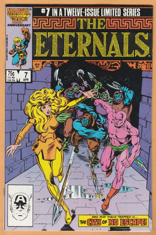 The Eternals #7 - Marvel Comics - 1985 - Mini-Series