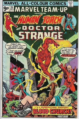 Marvel Team-Up #35 - Marvel Comics - 1975