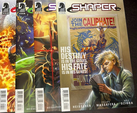 Shaper #1 - #4 (4x Comics RUN) - Dark Horse - 2015