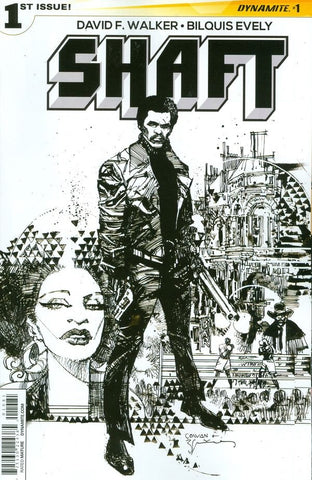 Shaft #1 - Dynamite Comics - 2014 - Sketch Variant