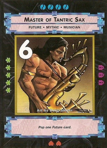 "Master Of Tantric Sax" - Xxxenophile CCG Card
