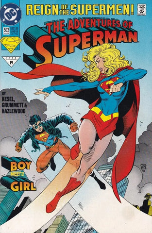 Adventures Of Superman #502 - DC Comics - 1993