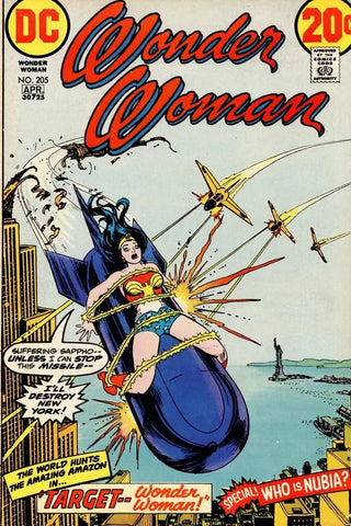 Wonder Woman #205 - DC Comics - 1973 - 2nd App. Nubia