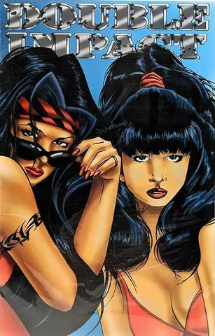 Double Impact #1 - High Impact Studios - 1996 - Wraparound Cover