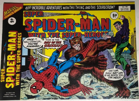Super Spider-Man #188 - Marvel Comics - 1976