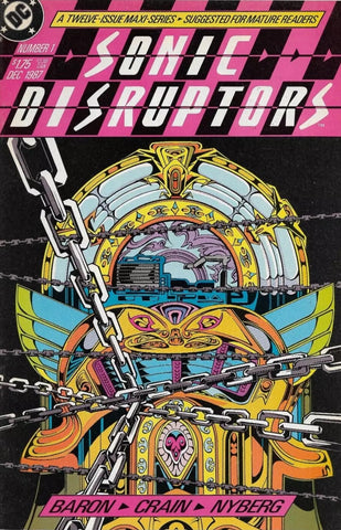 Sonic Disruptors #1 - DC Comics - 1987