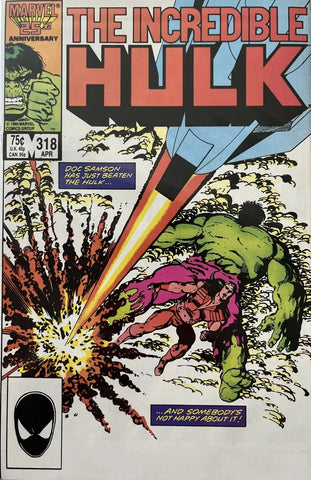 Incredible Hulk #318 - Marvel Comics - 1985