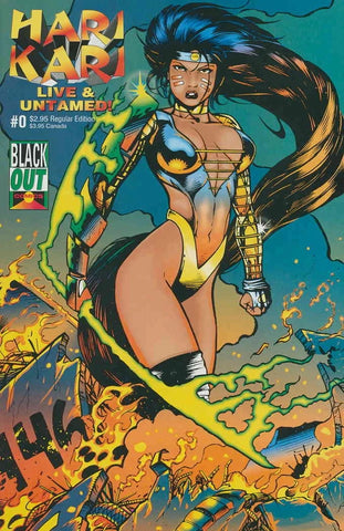 Hari Kari : Live & Untamed #0 - Blackout Comics - 1996