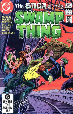 Saga of the Swamp Thing #3 -  DC Comics - 1982