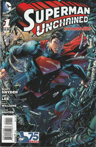 Superman Unchained #1 - DC Comics - 2013 - Includes Poster