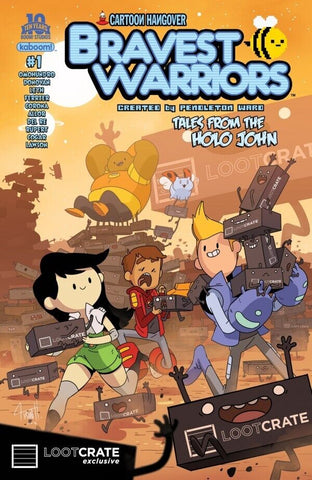 Bravest Warriors #1 - Kaboom! - 2015 - Loot Crate Exclusive Variant