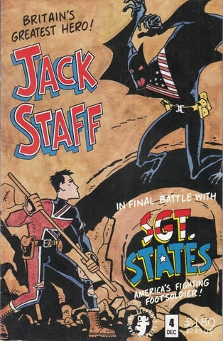 Jack Staff #4 - Dancing Elephant Press - 2000