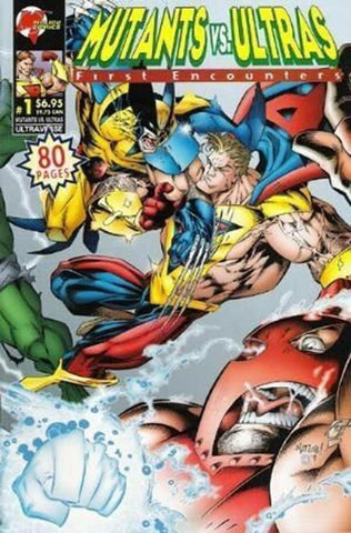 Mutants Vs. Ultras: First Encounters - Malibu Comics - 1995