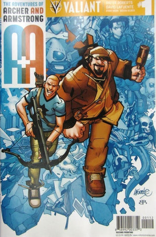 Archer And Armstrong #1 - #6 (LOT of 6x Comics) - Valiant Comics - 2016