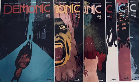 Demonic #1 - #6 (RUN of 6x Comics) - Image Comics - 2016