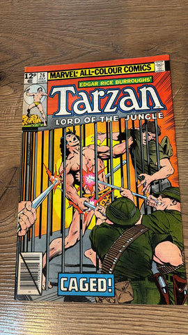 Tarzan #26 - Marvel Comics - 1979