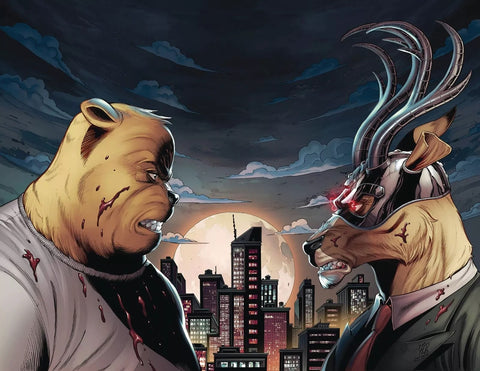Pooh VS. Bambi #1 - Zenescope Comics - 2024 - Cover B