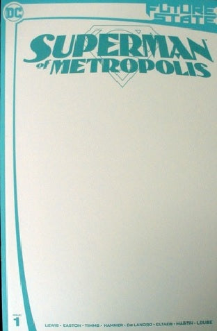 Superman Of Metropolis #1 - DC Comics - 2021 - Black Cardstock