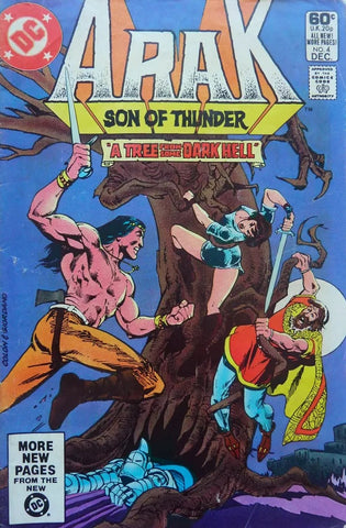 Arak Son of Thunder #4 - DC Comics - 1981