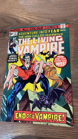Fear #31 - Marvel Comics - 1975