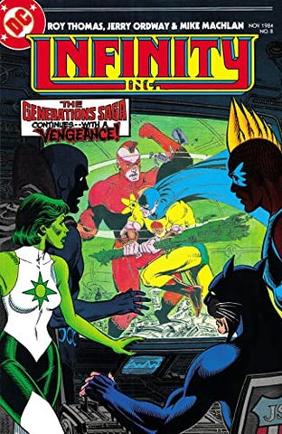 Infinity Inc #8 - DC Comics - 1984