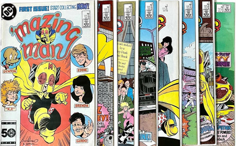 'Mazing Man #1 - #8 (8x Comics RUN) - DC Comics - 1986