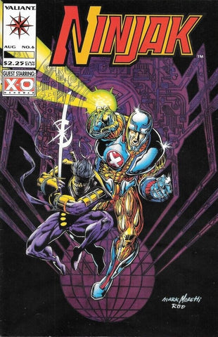 Ninjak #6 - Valiant - 1994