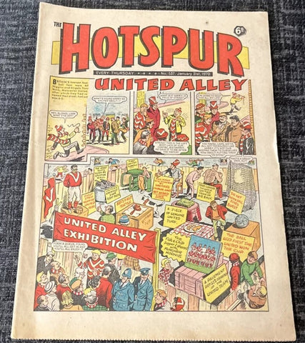 "Hotspur" Job Lot 16x Comics - British Comic - 1970 - LOT F1
